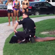 Video footage from a neighborhood pool party in June 2015 that shows then-McKinley, Texas, Police Officer Eric Casebolt forcing then-15-year-old Dajerria Becton to the ground.